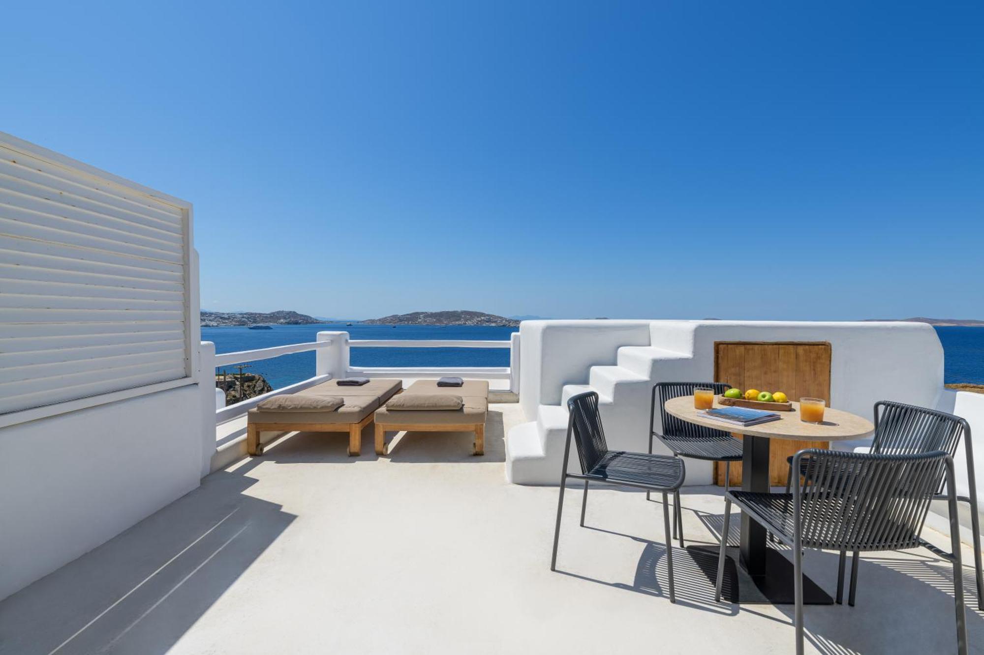 Rocabella Mykonos Hotel Agios Stefanos  Exteriör bild