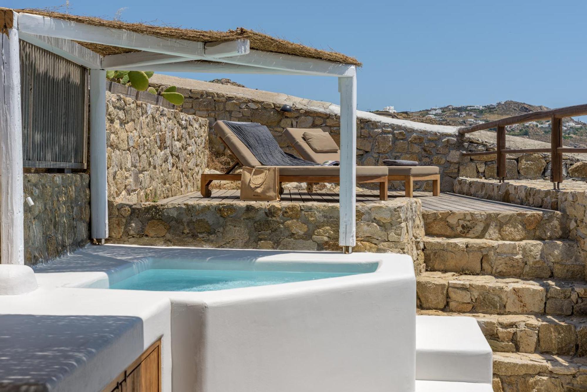 Rocabella Mykonos Hotel Agios Stefanos  Exteriör bild