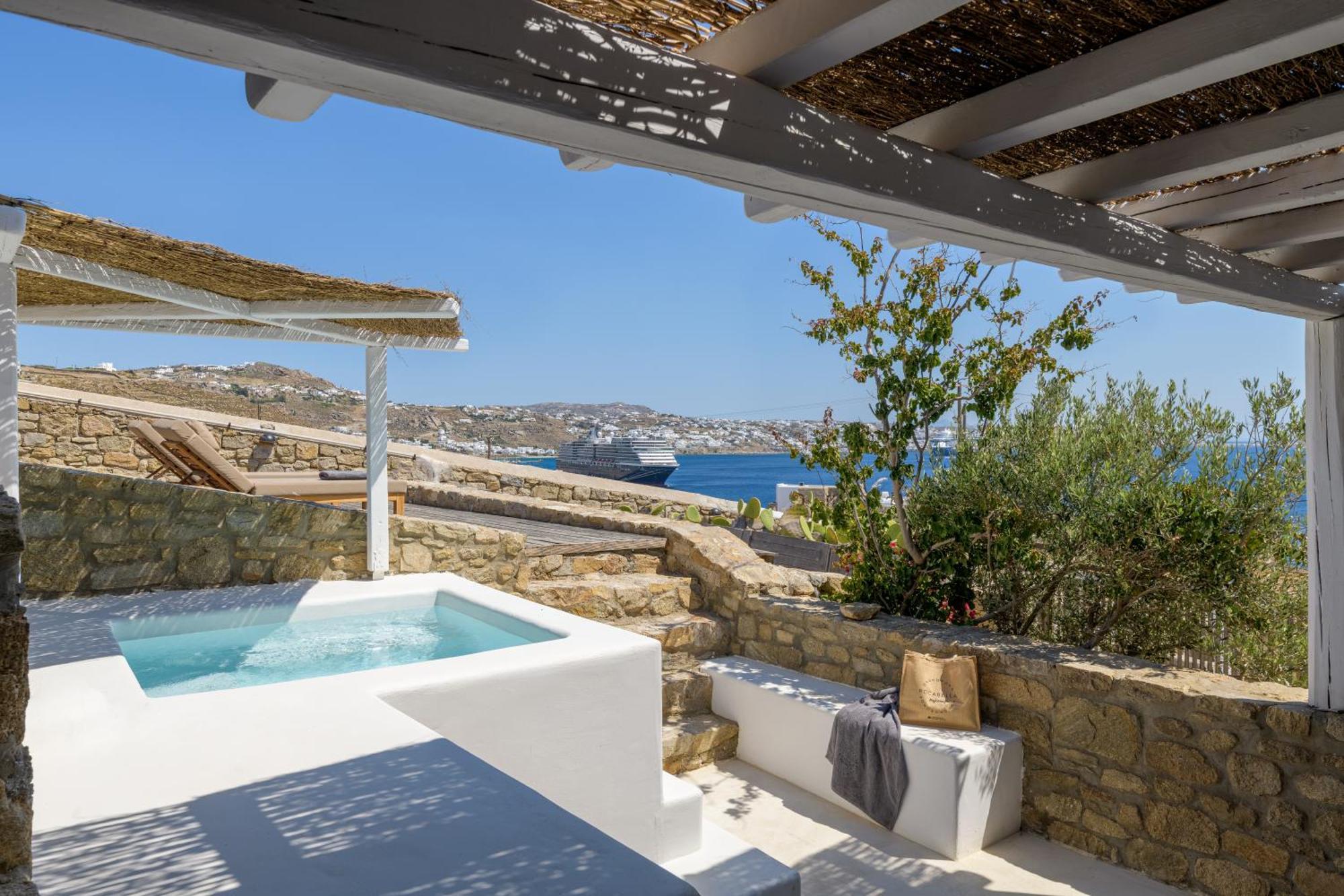 Rocabella Mykonos Hotel Agios Stefanos  Exteriör bild
