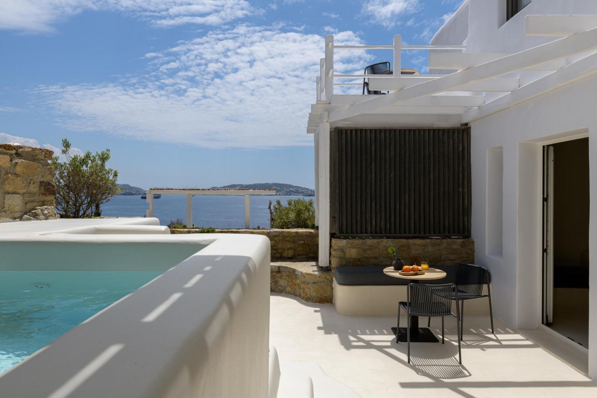 Rocabella Mykonos Hotel Agios Stefanos  Exteriör bild