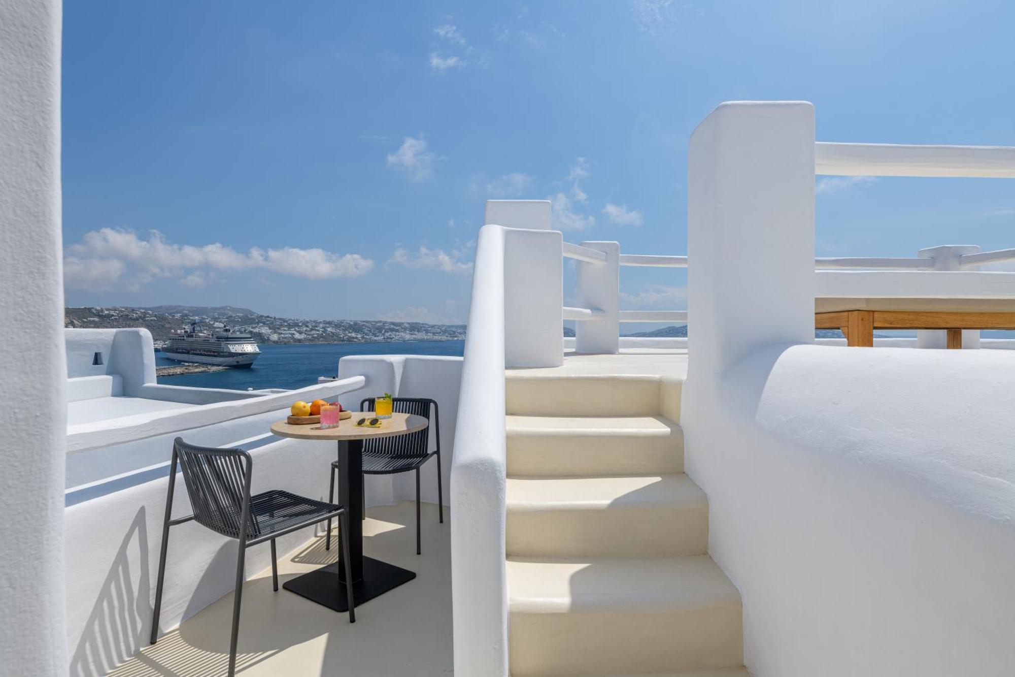 Rocabella Mykonos Hotel Agios Stefanos  Exteriör bild